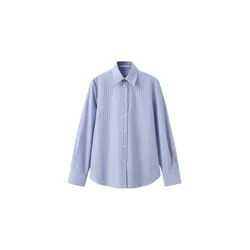 MANGO Bluza REGU svetlo modra