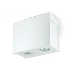 Plafonska reflektorska svetiljka PURO 2xGU10/25W/230V