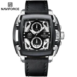 Sat NAVIFORCE TU-38629 - Crna / Srebrna KP38629