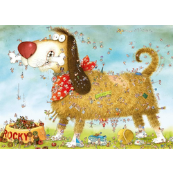 HEYE Puzzle Na psu 1000 kosov