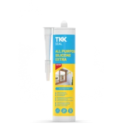 Silikonski KIT beli ALL purpose TKK
