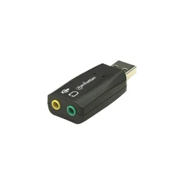 MANHATTAN USB zvučna kartica 150859 USB-A/M - 2x3.5mm