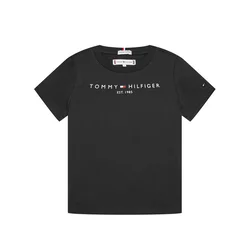 Tommy Hilfiger Majica Essential KS0KS00210 Črna Regular Fit