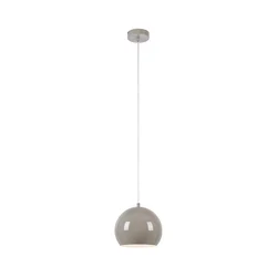 Markslöjd 108989 - POP viseća lampa na lanku 1xGU10/7W/230V, prečnik 20 cm, siva
