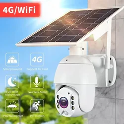 Inteligentna solarna WiFi i 4G PTZ nadzorna kamera sa noćnim režimom