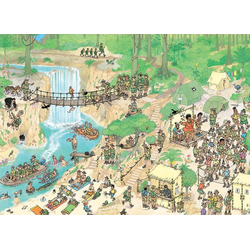 Jumbo Puzzle JvH Izlet v džunglo 1000 kosov