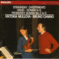 STRAVINSKY : note DIVERTIMENTO VIOLIN