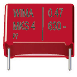 WIMA radijalno ožičen MKS folijski kondenzator  100 µF 63 V/DC 20 % 37.5 mm, 108 kom.