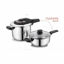 Set ekspres lonac Vita plus 6l + lonac 3l sa pokl. Korkmaz