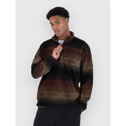 Hurley Mesa Windchill 1/4 Half-Zip Sweater espresso