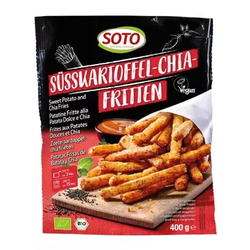 Pomfrit od batata sa chia sjemenkama smrznuti BIO Soto 400g