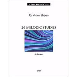 SHEEN:26 MELODIC STUDIES FOR BASSOON
