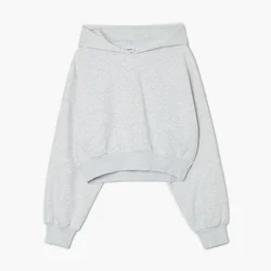 Cropp - Dukserica s kapuljačom - light grey