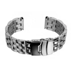 Metalni kaiš - MK24.40 Srebrni 24mm