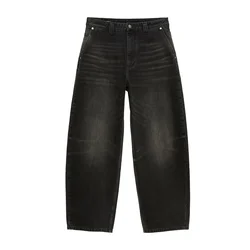 Pull&Bear Kavbojke črna