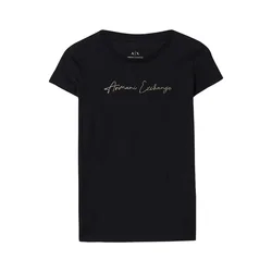 ARMANI EXCHANGE Majica zlata/črna