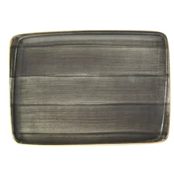 Bonna pravokotni krožnik Aura Space 36x25 cm (6 kos)