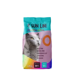 SUN LINE Kompletna suva hrana za mačke Multicolor, 500 g