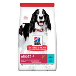 Hills Science Plan Adult Medium Hrana za Pse sa Tunjevinom i Pirinčem 12kg