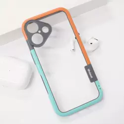 Maska Wolmtt Bumper za iPhone 16 zelena