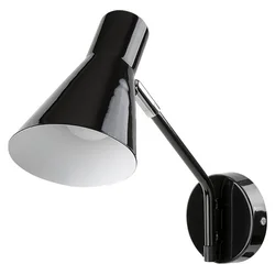 RABALUX Zidna lampa alfons crna