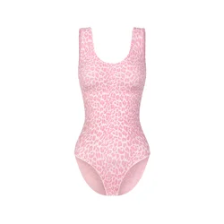 cfab Oblikovanje postave Tank Bodysuit Sculpting Shapewear mit Slip staro roza