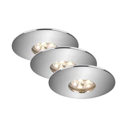 Briloner 7240-038 - KOMPLET 3x LED kupatilske svetiljke ATTACH LED/1,8W/230V IP44