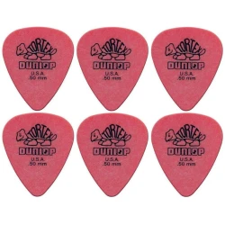 Dunlop 418R 0.50 Tortex Standard 6 Pack