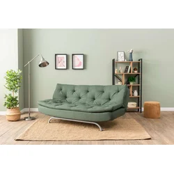 Atelier del Sofa Trosed na razvlačenje Rivo, 185x63x82cm, Zeleni