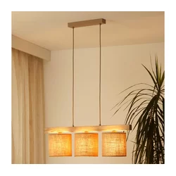 Brilagi - Luster na sajli FOREST 3xE27/15W/230V borovina/braon