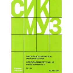 SHOSTAKOVICH:STRING QUARTET NO.15 OP.144