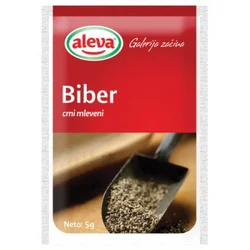 BIBER MLEVENI CRNI ALEVA 5G