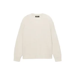 Pull&Bear Pulover naravno bela