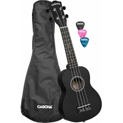 Cascha HH 3960 Black Soprano ukulele (Kot novo)