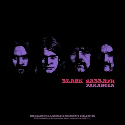 SECOND RECORDS Black Sabbath - LP/Paranoia (BBC Sunday Show, London 1970), (5000278911)