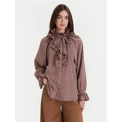 ViCOLO Srajca TF0287 Rjava Regular Fit