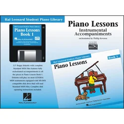 HAL LEONARD: piano LESSONS 1 NOTE + CD