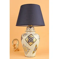 Opviq Stona lampa YL672, 30x20x50 cm, Teget-krem