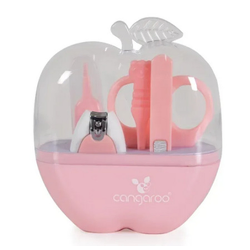 Cangaroo higijenski set za negu apple pink–makazice, turpija, noktarica ( CAN9722 )