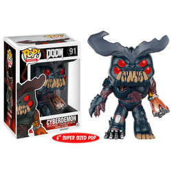 FUNKO POP! Games Cyberdemon Vinyl Figure  Doom, 15 cm