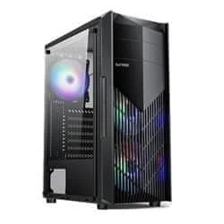 1stCOOL MONSTER EVO, ATX ohišje, 2x RGB ventilator, USB3.0, črno