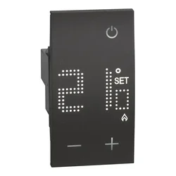 LNOW ELEKTRONIČKI TERMOSTAT RELEJNI 5A/230V 2M CRNI