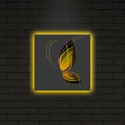Zidna slika sa LED osvetljenjem 2828DACT-19, 28x28 cm