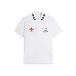 TOMMY HILFIGER Majica STANDARD COUNTRY ENG  temno modra / rdeča / bela