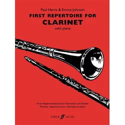 HARRIS:FIRST REPERTOIRE FOR CLARINET & PIANO