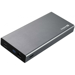 SANDBERG Eksterna baterija 20000mAh, 100W, USB-C 420-52, Siva