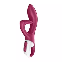 Vibrator Satisfyer Embrace Me Berry, Belo-ružičasti