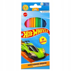 STARPAK Hot Wheels barvice 12 barv