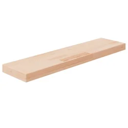 Daska za police 80x20x4 cm neobrađena masivna hrastovina