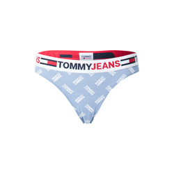 Tommy Hilfiger Underwear Tanga gaćice, kraljevsko plava / bijela / crna / crvena